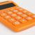 Калькулятор 08 разр Юнландия SDC-888TII 135х77 мм малый двойное питание оранжевый