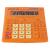 Калькулятор 12 разр Staff STF-888-12-RG 200х150мм большой двойное питание оранжевый