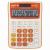 Калькулятор 12 разр Staff STF-6222 148х105мм малый двойное питание оранжевый