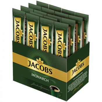 Кофе растворимый порционный Jacobs Monarch гранулированный 26пак шоубокс
