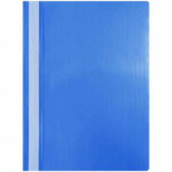 Скоросшиватель пластиковый А4 OfficeSpace 120мкм/20 синий 