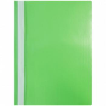 Скоросшиватель пластиковый А4 OfficeSpace 120мкм/20 зеленый