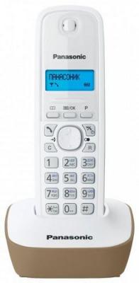 Аппарат телефонный Panasonic KX-TG1611RUW АОН телеф книга 50 номеров белый