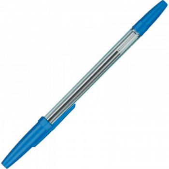 Ручка шариковая синяя Офис 0,7-1мм масляная основа/500