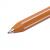 Ручка шариковая синяя Pensan Officepen 1010 масляная корпус оранжевый 1мм линия 0,8мм 