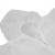 Комбинезон защитный одноразовый с капюшоном, плотность 30 г/м2, материал спанбонд, размер XXL, белый