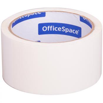 Клейкая лента (скотч) 48х40м белый OfficeSpace 45мкм  КЛ_6963