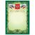 Грамота А4 Brauberg мелованный картон зеленая
