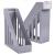 Накопитель (лоток) вертикальный Brauberg-Maxi 277х100х290 серый