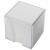 Блок бумаги 9х9х9 пласт бокс прозрачный белый блок 95-98% Brauberg 