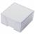 Блок бумаги 9х9х5 пласт бокс прозрачн белый блок 95-98% Brauberg