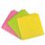 Салфетка для бытовых нужд микрофибра Лайма 30х30см плотная желтая/ зеленая/розовая