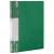 Папка 20 файлов Brauberg стандарт зеленая 0,6мм