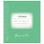 Тетрадь А5 12л линия Brauberg ЭКО 5-ка обложка плотная мелованная бумага Зеленая