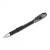 Ручка гелевая 0,5мм Brauberg Impulse черная с грипом игольчатый узел линия письма 0,35мм