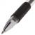 Ручка гелевая черная Brauberg Number One 0,5мм грип линия письма 0,35мм