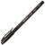 Ручка гелевая черная Brauberg Income 0,5мм корпус тонированный игольчатый узел