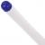 Ручка гелевая синяя Staff Manager 0,5мм грип корпус белый игольчатый