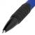 Ручка шариковая автоматическая синяя Brauberg Explorer корпус синий грип узел 0,7мм