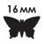 Дырокол фигурный Бабочка диаметр вырезной фигуры 16мм ОСТРОВ СОКРОВИЩ