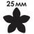 Дырокол фигурный Цветок диаметр вырезной фигуры 25 мм, ОСТРОВ СОКРОВИЩ, 227161