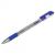 Ручка шариковая синяя Brauberg Max-Oil масляная с грипом игольчатый узел 0,7мм