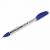 Ручка шариковая синяя Brauberg Rite-Oil масляная корпус прозрачный узел 0,7мм