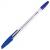 Ручка шариковая синяя Brauberg X-333 корпус прозрачный узел 0,7мм линия письма 0,35мм