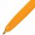 Ручка шариковая синяя Brauberg Orange Line корпус оранжевый узел 1мм линия письма 0,5мм