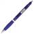 Ручка шариковая автоматическая синяя Brauberg Jet-X с грипом масляная узел 0,7мм линия письма 