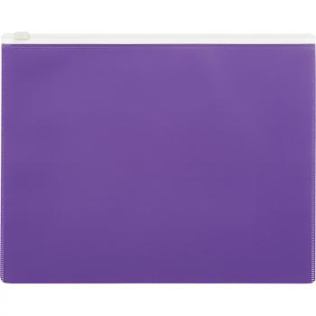 Конверт на молнии А5 Attache Color фиолетовый 
