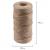 Шпагат джутовый упаковочный полированный Brauberg длина 500м диаметр 1,5мм 1200текс 