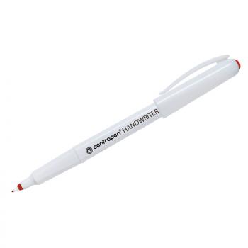 Ручка капиллярная (линер) 0,5мм Centropen Handwriter 4651 красная трехгранная