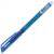 Ручка гелевая стираемая синяя Staff 0,5мм хромированные детали