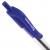 Ручка шариковая автоматическая синяя Brauberg Extra Glide R масляная трёхгранный корпус