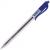 Ручка шариковая автоматическая синяя Brauberg Extra Glide R масляная трёхгранный корпус