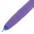 Ручка шариковая синяя Пифагор масляная узел 0,6мм линия письма 0,3мм корпус ассорти