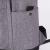 Рюкзак Brauberg универсальный сити-формат Grey Melange с защитой от влаги 43х30х17см