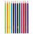 Карандаши цветные 12цв Пифагор Котик, пластиковые, классические заточенные, 181340