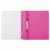 Скоросшиватель пластиковый А4 Brauberg 130/180мкм розовый