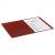 Папка с пластиковым скоросшивателем Brauberg Office красная до 100 листов 0,5мм