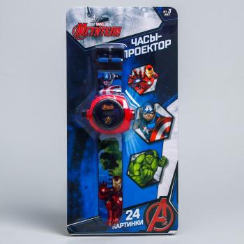 Часы с проектором Мстители Marvel