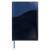 Ежедневник н/дат А5 160л Brauberg Bond под комбинированную кожу с волной черный с синим