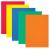Цветная пористая резина фоамиран для творчества А4 Юнландия 5 ярких цветов толщина 2мм 