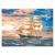 Картина по номерам А3 Остров Сокровищ Бригантина акриловые краски картон 2кисти