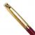 Ручка подарочная шариковая синяя 0,7мм Galant Bremen корп бордовый/золот золот детали