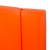 Тетрадь на кольцах А5 120л Brauberg 175х220мм пластик с резинкой оранжевая