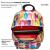 Рюкзак Brauberg универсальный сити формат разноцветный Сладости 20л 41х32х14см