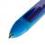 Ручка шариковая синяя Brauberg bomb GT Color масляная 0,7мм прорезиненный корпус  