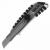 Нож 18мм роликовый фиксатор резиновые вставки металл Brauberg Metallic